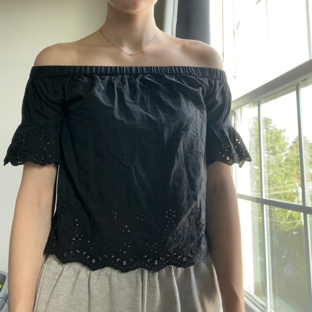 Madewell off the shoulder top